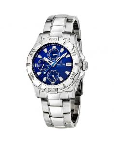 Festina  F16242/M Multifunction Blue Stainless Steel Sport Gents Watch