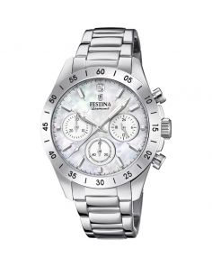 Festina F20397/1 Boyfriend Ladies Watch with Mother of Pearl Dial