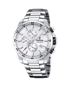 Festina F20463/1 Chrono Sport Stainles Steel Gents Watch with Date