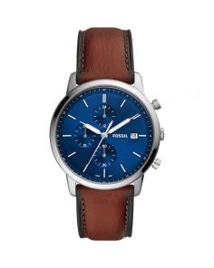 Fossil FS5850 Minimalist Gents Chrono Watch with Date