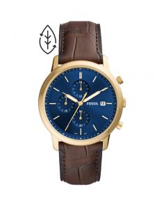 Fossil FS5942 Minimalist Gents Quartz Chrono Watch with Date