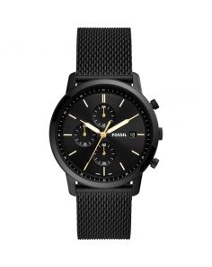 Fossil FS5943 Minimalist Gents Quartz Chrono Watch with Date