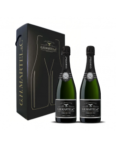 G.H. Martel & Co. Premier Cru Champagne AOC Brut White Twinpack 12% 2x0.75L GB