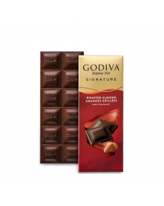 Godiva Dark Roasted Almonds Tablet 90g