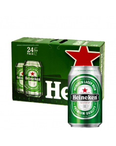 Heineken 5% Cans Suitcase 24 x 0.33L