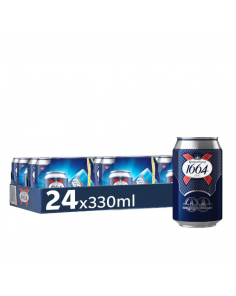 Kronenbourg 1664 5% Cans 24 x 0.33L