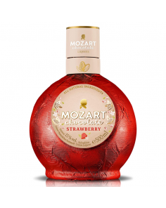 Mozart White Chocolate Cream Strawberry 17% 0.5L