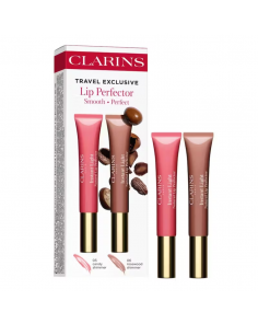 Clarins Natural Lip Perfector Duo Travel Set