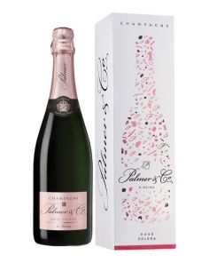 Palmer & Co., Rosé Solera, Champagne, AOC, brut, rosé  12% 0.75L GB