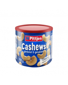 Pittjes Cashews Salt Tin 150g