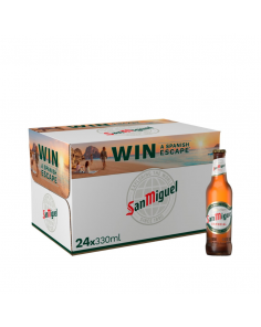 San Miguel Especial 5.4% Bottles 24 x 0.33L