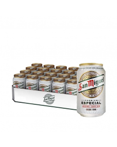 San Miguel Especial 5.4% Cans 24 x 0.33L