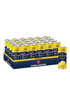 S.Pellegrino Italian Sparkling Drinks Lemon 24 x 0.33L Can