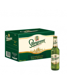Staropramen Beer 5% Bottles 24 x 0.33L