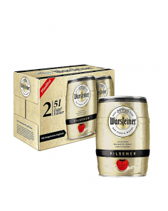 Warsteiner Pilsener 4.8% Cans 2 x 5L