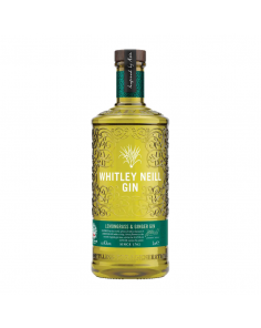 Whitley Neill Lemongrass & Ginger Gin 43% 1L