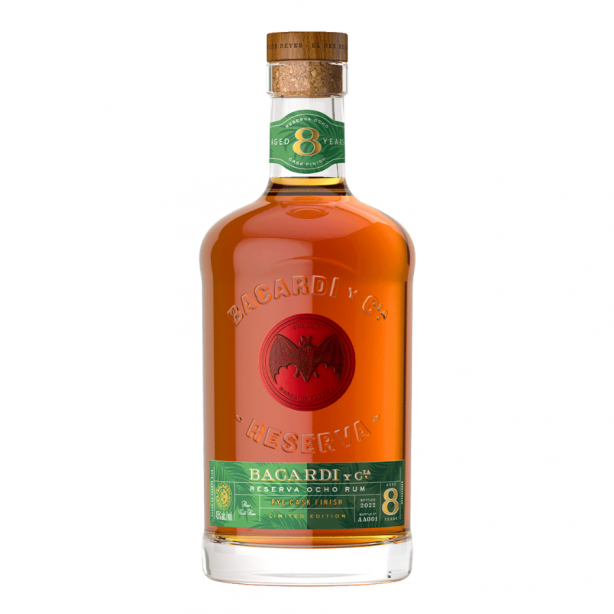 Bacardi Reserva Ocho 8 YO Rye Cask 45% 1L