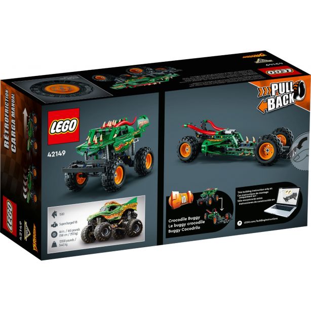 Technic, 42149,monster jam™ dragon™